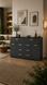 Комод MARSEL 140 x 81 x 48,2 Антрацит 1815 фото 1